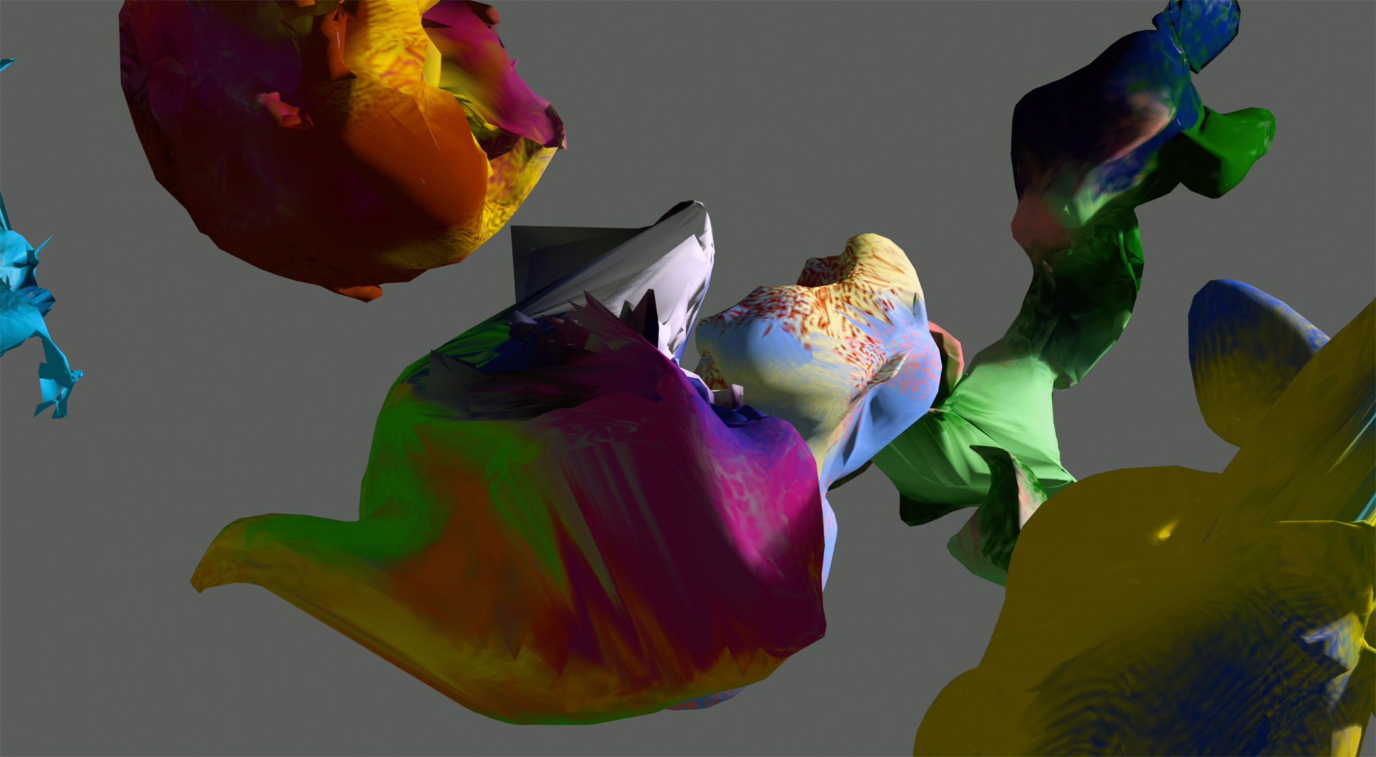 Digital 3D sculpture by Chiara Passa